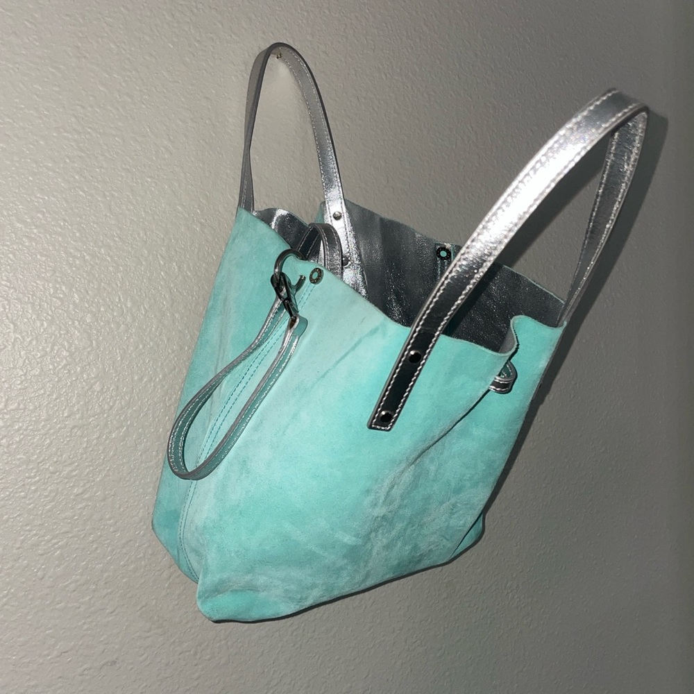 Tiffany and Co. Reversible Small Suede Tote Bag